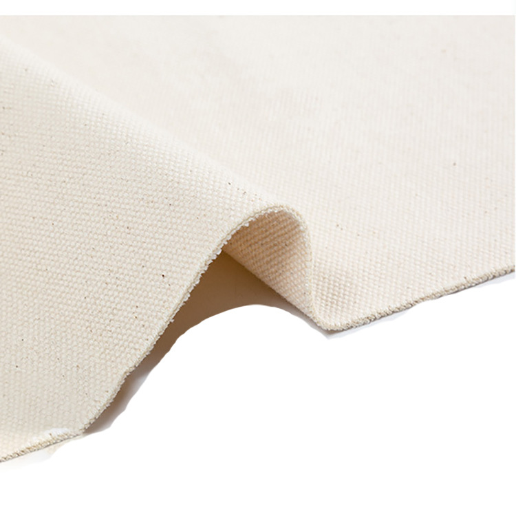 Mayorista duradero 12 oz 100% algodón tejido tela de tela de bolsa image 5
