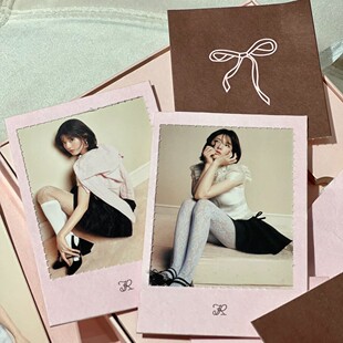Zhao Lusi Tear-Off Polaroid Card Ins New Surprise Tear-Off Music Custom Design High-Definition Self-Printed Tear-Off Film