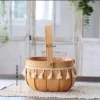 ◇❥❥Tassel Oval Pumpkin Basket Small❥❥◇