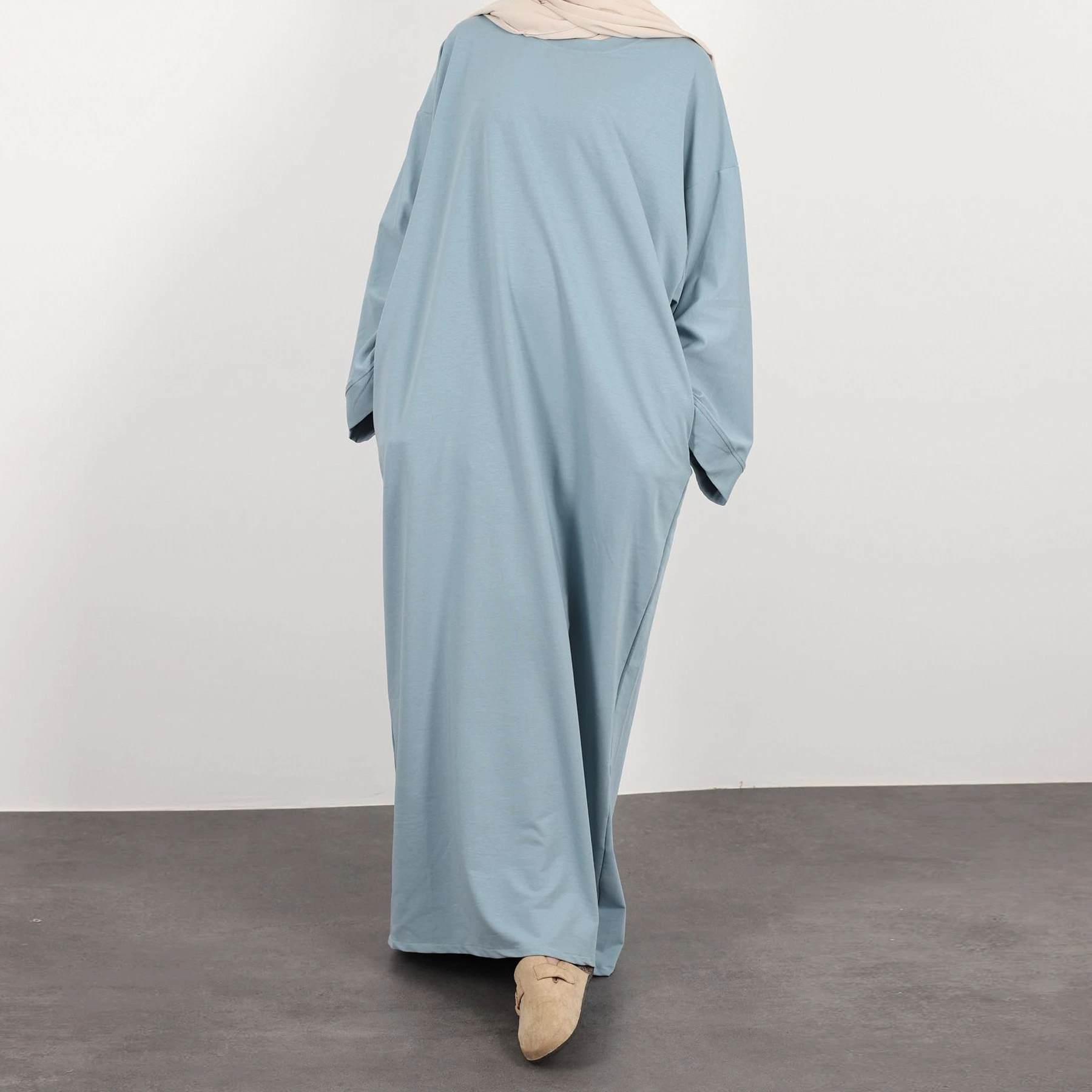 Loriya2024 Скорость на Дубай Дубай Ближний Восток Türkiye Dubai Непрозрачный цвет Sweat Dress LR737