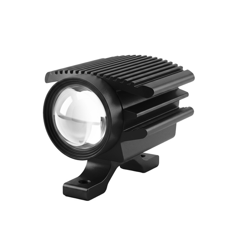 Faro LED para motocicleta, popular faro externo de doble color con lente blanca de alta luminosidad, suministro directo del fabricante. image 6