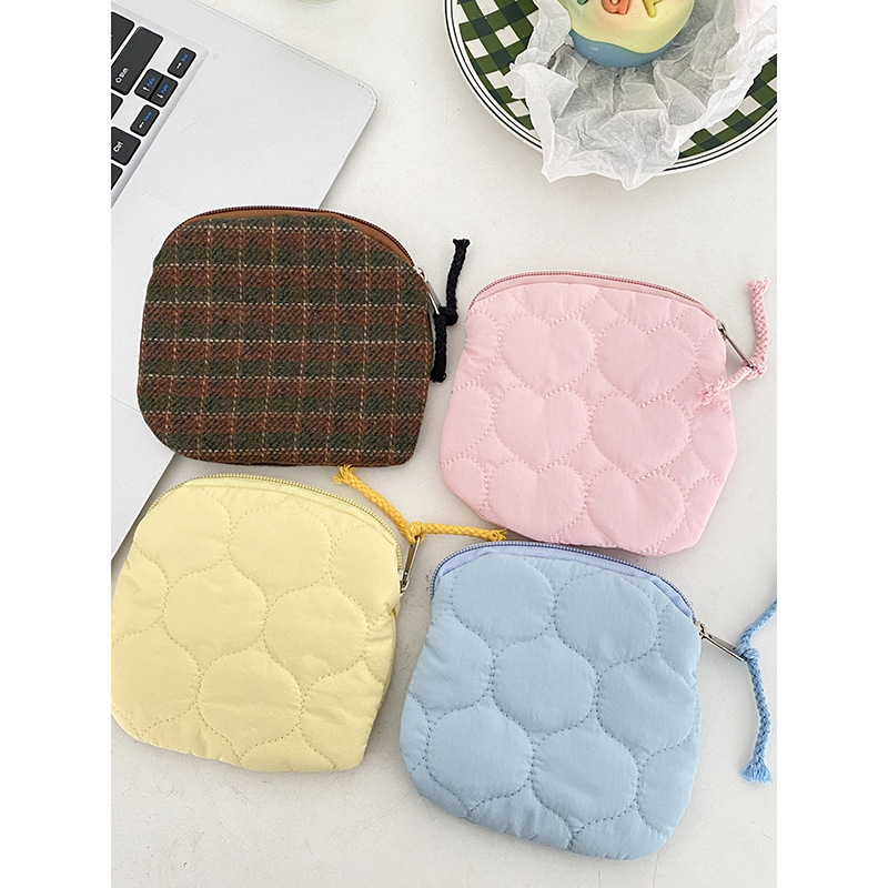 Yeyu/storage coin purse Women's Mini sanitary napkin storage bag portable aunt towel sanitary napkin storage bag single layer