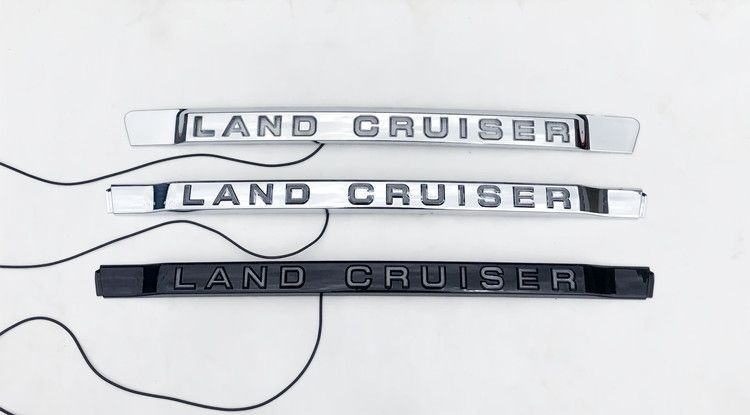 Suitable for 08-20 Toyota Land Cruiser Rear Tailgate Trim Strip with Lights, Land Cruiser Led Rear Brake Light Modification