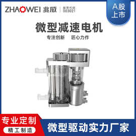 智能家居厨房油烟机伸缩升降旋转驱动系统齿轮箱微型直流减速电机