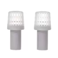 Совместимость с фильтрующим насосом Intex & Bestway 530/800 галлонов, большим и средним пластиковым кронштейном для входа и выхода воды в сборе