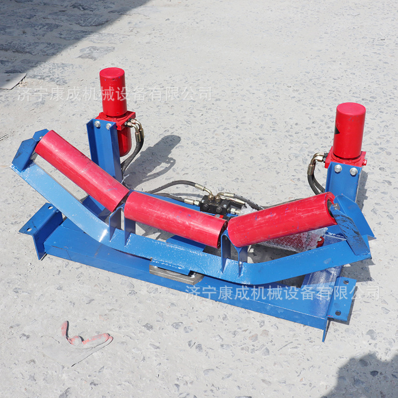 机械式调纠偏装置无源液压调偏装置皮带输送带液压纠偏装置