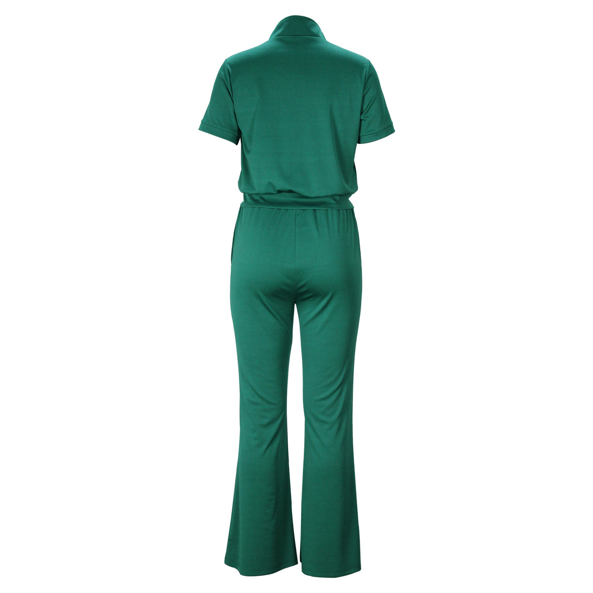 Women Clothing Spring Summer Short Sleeve Zipper Top Suit Pants Casual Two Piece Suit 12 Women Clothing Spring Summer Short Sleeve Zipper Top Suit Pants Casual Two Piece Suit
