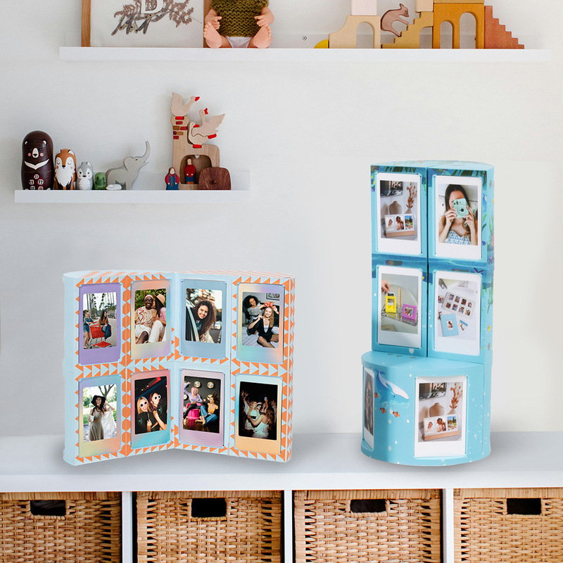 Amazon Hot Selling Paradite mini3 Inch DIY Variety Table Creative Modeling Large Capacity Storage Photo Frame