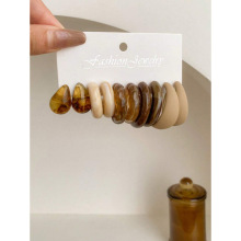 G 15443 Acetic acid color tube earrings �����ɫ���ܶ�