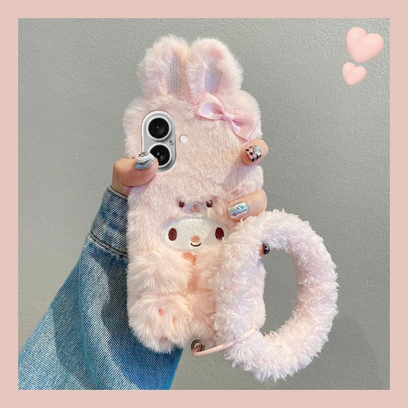 Pink Melody Suitable for 17Pro Apple 16 Phone Case Cute Oppo Anti-Drop Samsung S23 Cross-Border Wholesale