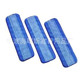 博纳Bona平板拖把替换布 超细纤维拖把头配布 可干湿两用粘扣式布