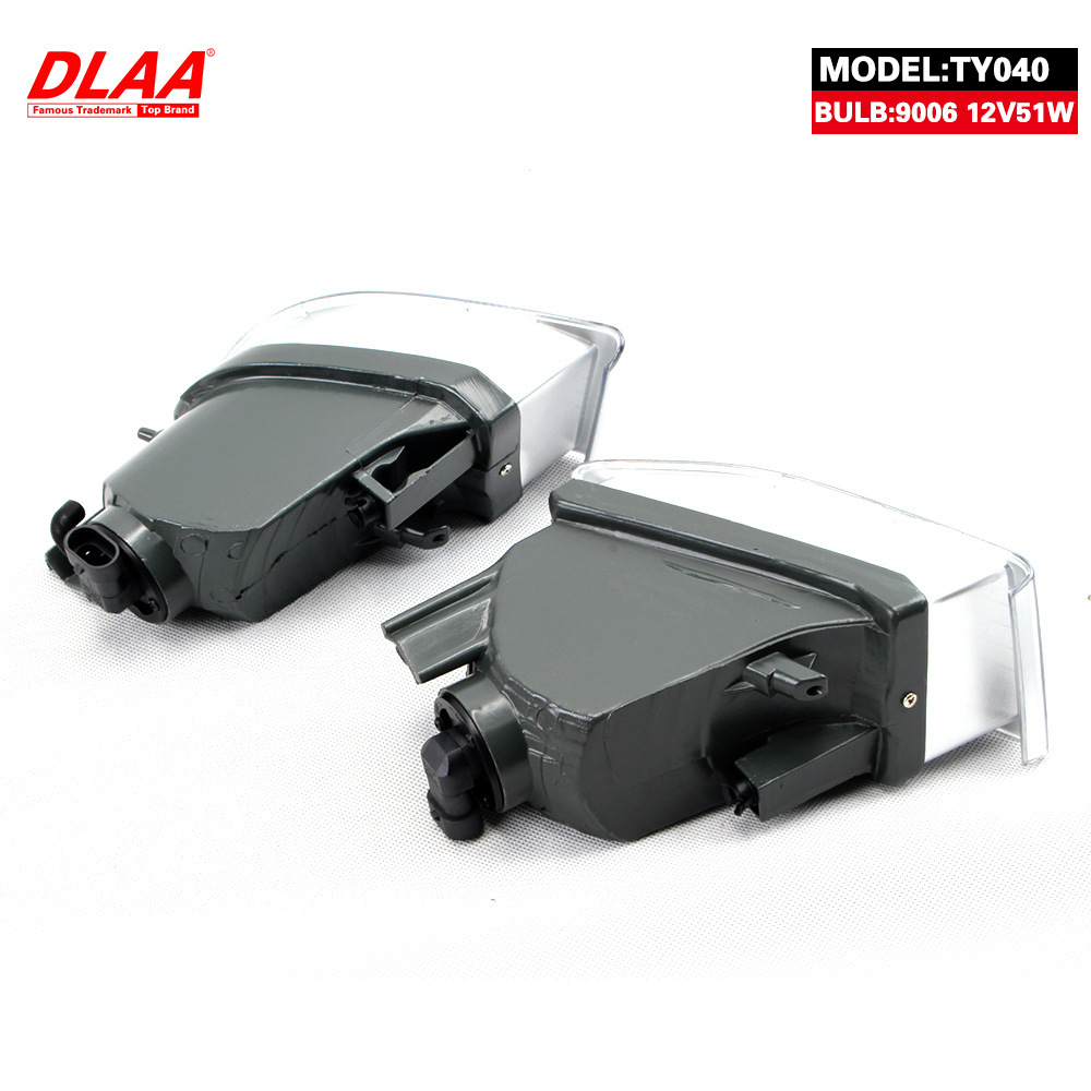 Aplicable a TOYOTA 03-09 Prado conjunto de luces de niebla delanteras viejas luces de conducción diurna hegemónicas luz de barra delantera pequeña image 4