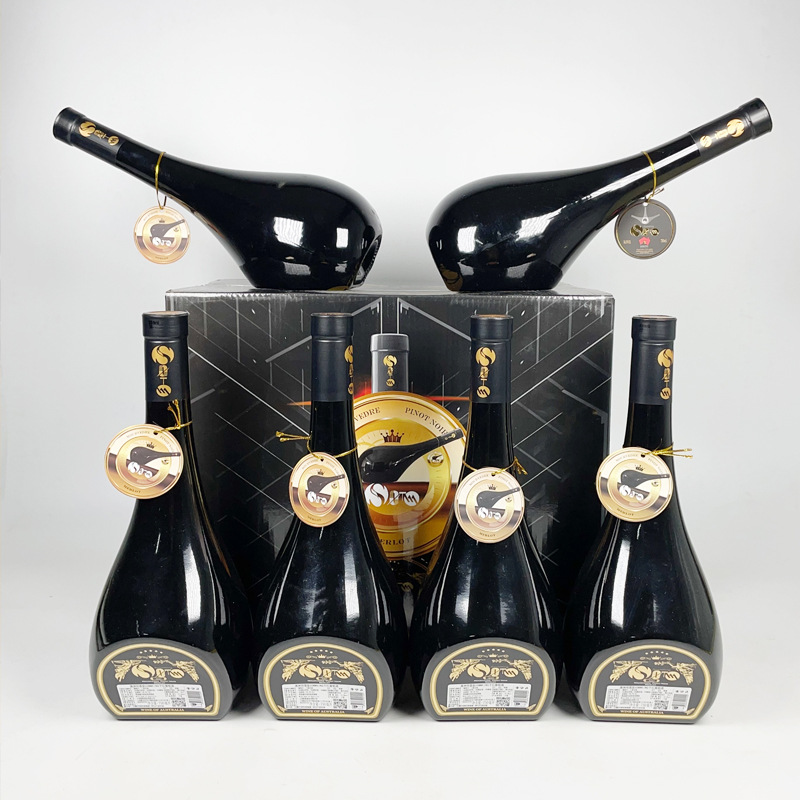 14.5度红酒澳洲侍酒皇干红葡萄酒6瓶整箱自饮酒送礼酒包邮
