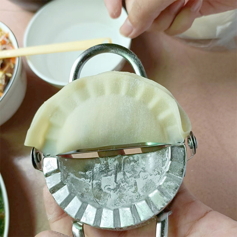 304ステンレス餃子器家庭用餃子皮神器9.5 7.5cm直径オプション餃子型|undefined