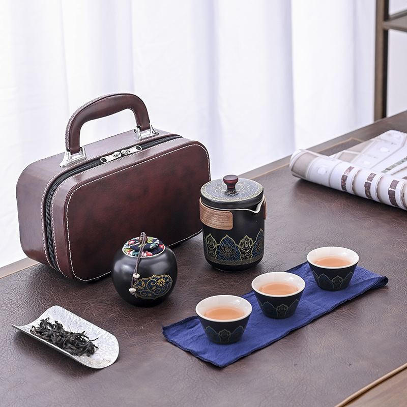 02 가죽 가방 우아한 블랙