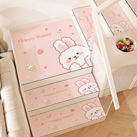 Cartoon Diatom Mud Stair Step Mats Floor Mats Stairwell Floor Mats Wipeable and Washable Non-Slip Mats Wholesale