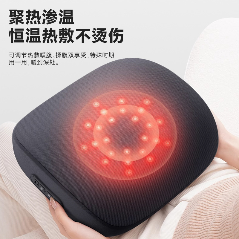腰部按摩器颈椎背部肩颈按摩仪全自动揉捏全身颈椎按摩器仪按摩枕|undefined