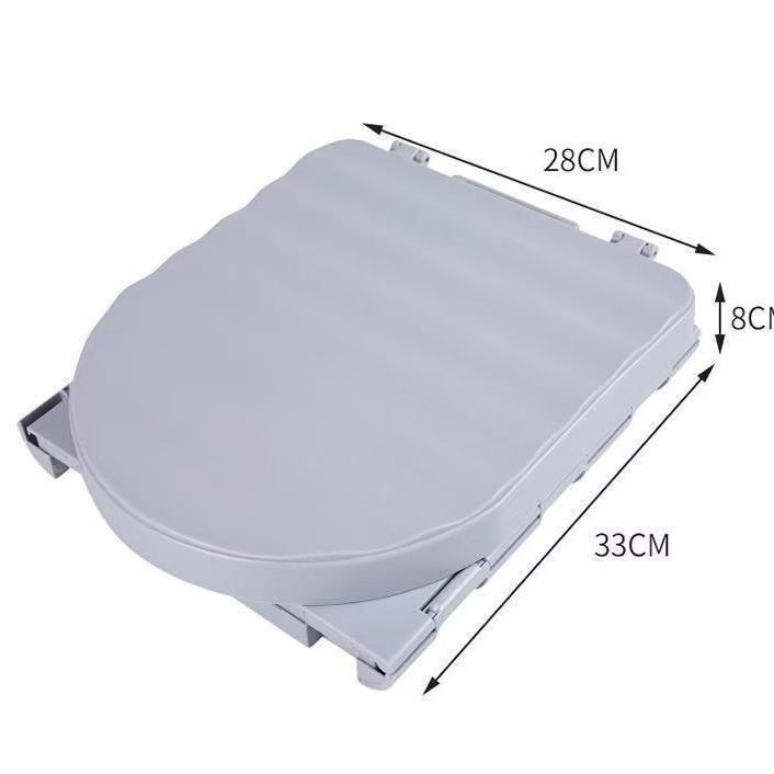 Car Toilet Outdoor Mobile Emergency Toilet Self-driving Travel Station Wagon Toilet with Cover Integrated Folding Toilet
