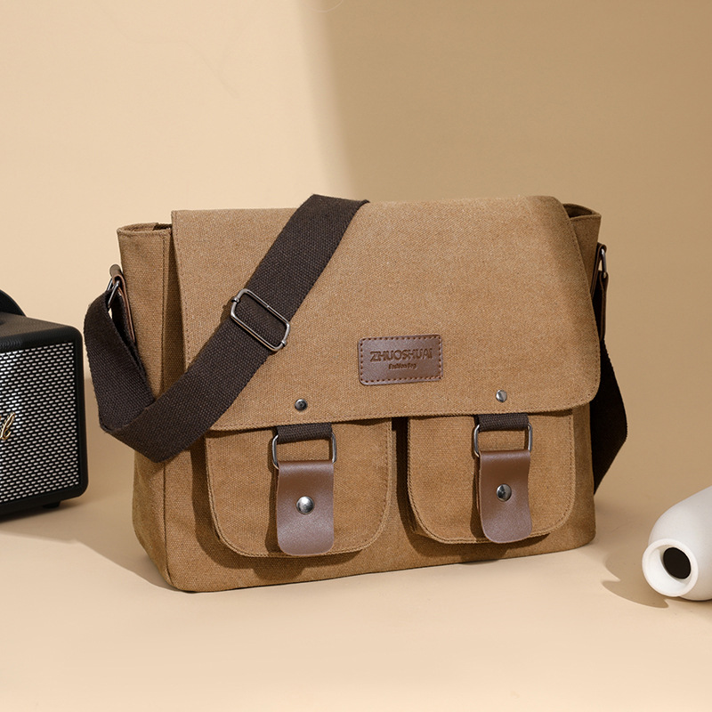Retro capacious trend shopping bag