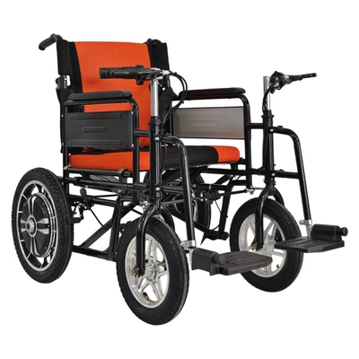 Electric Mobility Scooter, Front-Wheel Drive, Automatic, Smart Folding, Lightweight, for the Elderly and Disabled, Mobility Aid, Electric Mobility Scooter (Qatlanan elektrik velosipedlər) - with-4820-lead-acid-battery