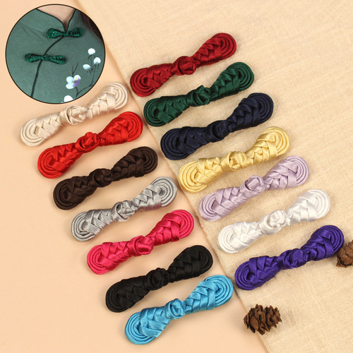Pan buckle buttons retro decoration solid pipa handmade cheongsam buttons ethnic style Chinese top accessories wholesale for women