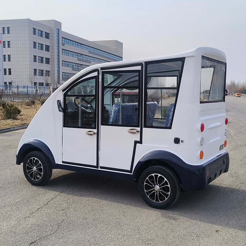 Electric Patrol Car 4-8 Seats, Community Property Security Patrol Vehicle, Community Street, Campus, Factory Electric Inspection Vehicle