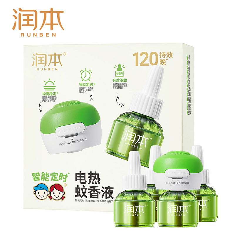 潤本蚊取り液無香型家庭用電熱蚊取り液蚊取り液防蚊液45mlホテル卸売り|undefined