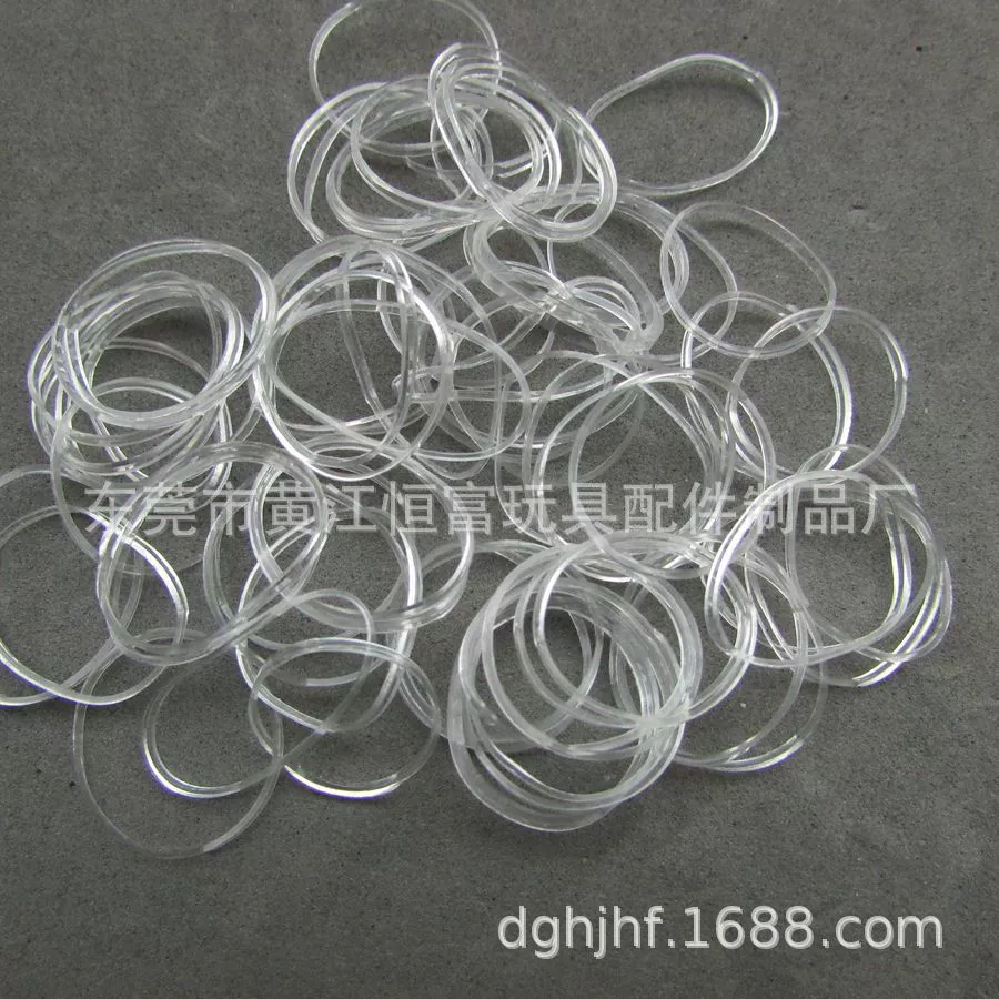 Прямая продажа с фабрики, прозрачная резинка для завязывания цифровой резьбы, прозрачная резинка, антивозрастная резинка