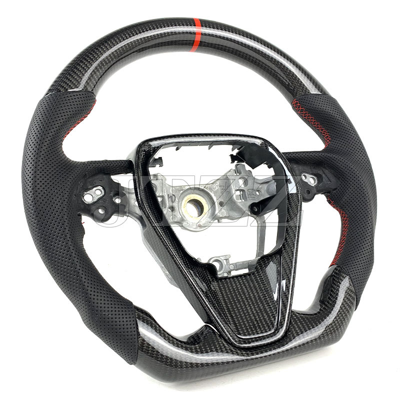 Suitable for Toyota eight-generation Camry Corolla Ralink Asia Dragon carbon fiber steering wheel steering wheel modification