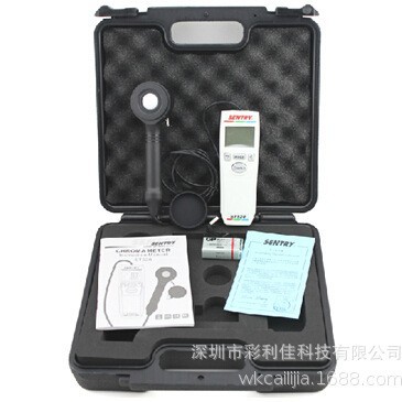 SENTRY台湾先驰色温照度计ST520灯光亮度计测光仪二合一检测仪