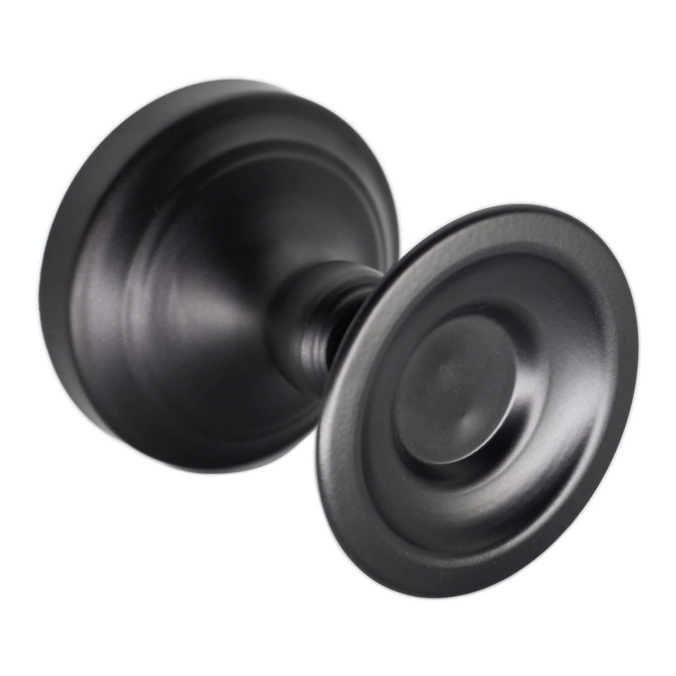 Metal negro mate candelabre columnar para decoración de mesa de café en el hogar, decoración de comedor, sala de estar, decoración central