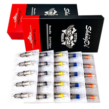 纹身针一次性纹身纹眉眼线发一体针纹身笔短针电流仪纹绣机器针头