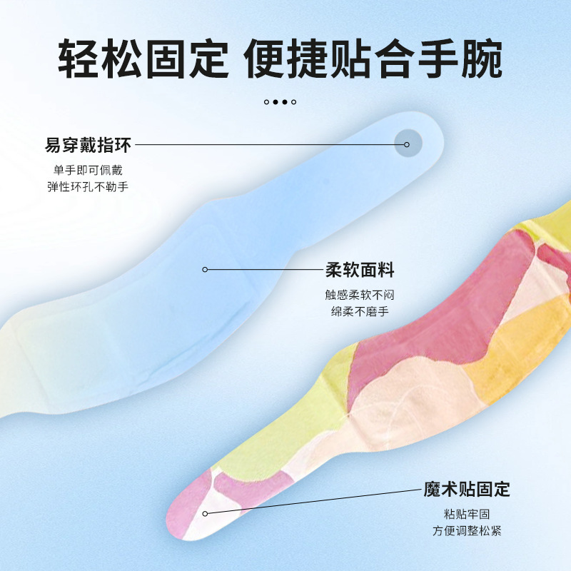 アンモニア蒸気温敷手首帯自己発熱手首貼り草本灸付タンジン蒸気手首帯|undefined