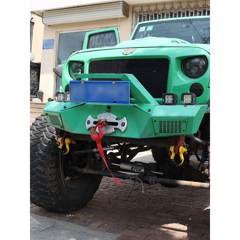 Forja de troquel estadounidense vehículo todoterreno Medio Anti-suelto gancho en forma de U grillete gancho de arco herradura Remolque de alta resistencia americano gancho en forma de U