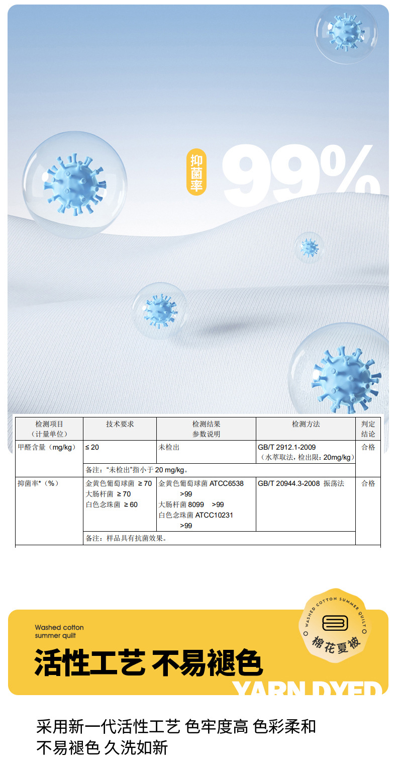 新疆棉花夏凉被A类可机洗水洗空调被春秋夏天薄被子礼品被批发