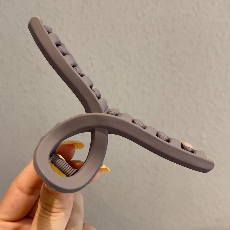 2023 nueva celebridad en línea horquilla clip de la Cabeza trasera clip de tiburón accesorios para el cabello de alta calidad agarre del pelo grande clip de pelo tocado