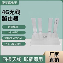 欧亚非版4G无线路由器家用办公插卡LTE wireless CPE Router改TTL