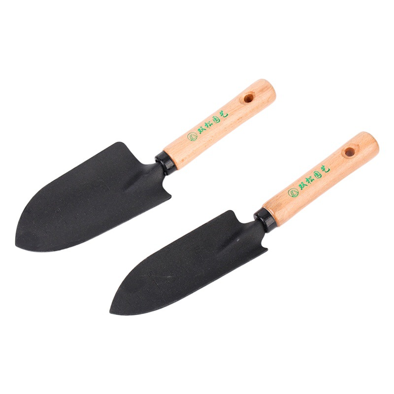 Shanghai artefacto pequeña pala de plantación de flores que crecen flores suculentas pala de flores plantación doméstica verduras Pino suelo maceta escarda herramienta de jardinería pala