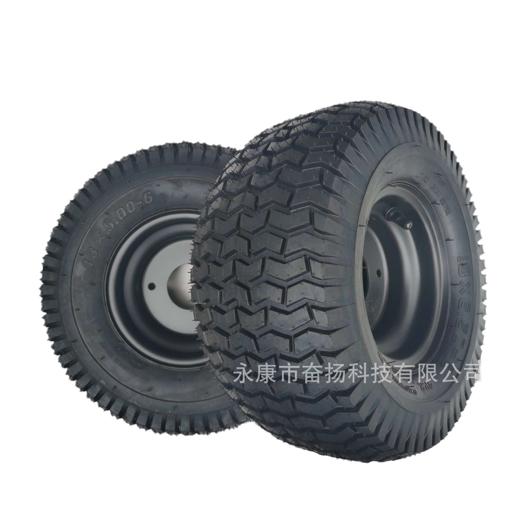 耐磨13*5.00-6/13*6.50-6/15*6.00-6草坪割草机沙滩车真空胎轮胎