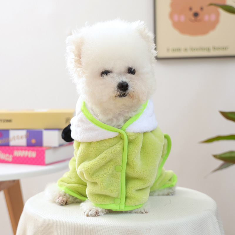 宠物圈源头批发宠物小狗猫咪衣服直销秋冬新款可爱卡通小熊猫浴巾|undefined