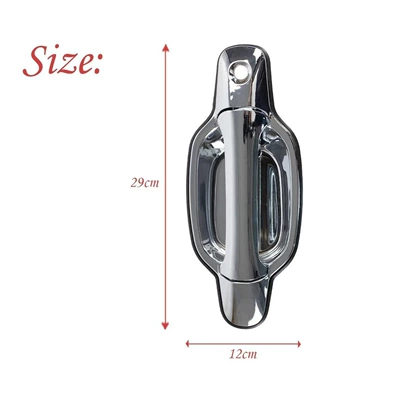 Great Wall Pickup Truck Fengjun 3 Fengjun 5 Exterior Door Handle Saicun Saicun Huanghai Dachai Shen'ao Door Handle Latch (Armrest, handle, handle) - fully-electroplated-front-left