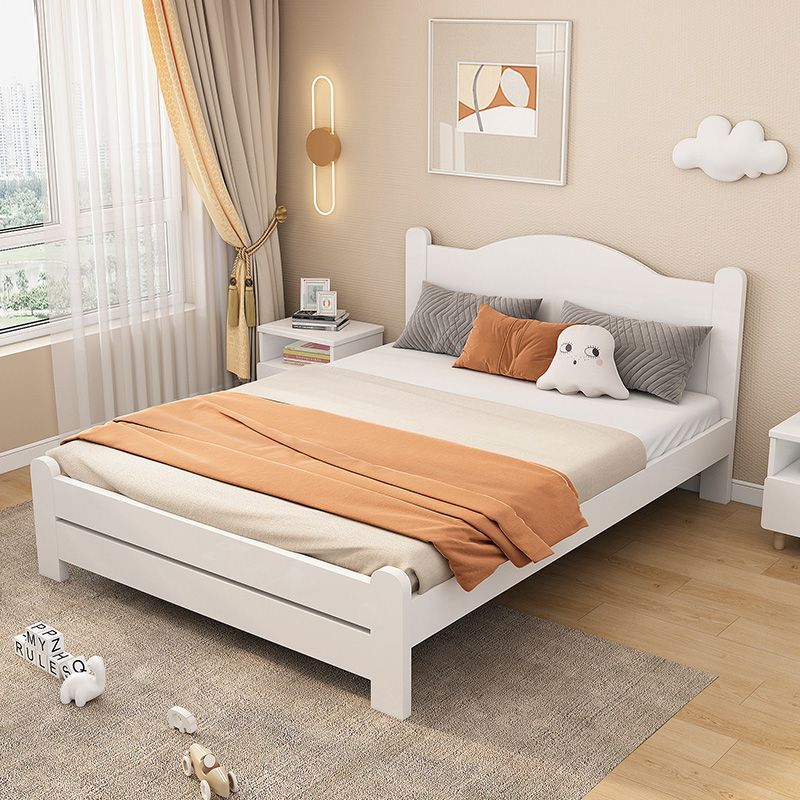 New Children's Bed for Boys, Home Preferred Children's Bed for Girls, Pink Double Bed, Single Side Sleeper Solid Wood Bed, Free Shipping