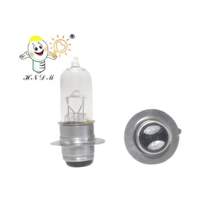 Мотоцикл лампочка круглая плоская проволока 12V35/35W P15D-25-1 одна коготь фара/электрическая лампочка