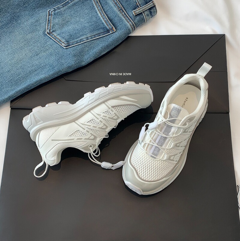 Maillard Thick-Soled Casual Sports Shoes for Women 2026 Spring and Summer New Korean Style Fashion Outdoor Hiking Shoes Running Shoes Maillard Thick-Soled Casual Sports Shoes for Women 2026 Spring and Summer New Korean Style Fashion Outdoor Hiking Shoes Running Shoes