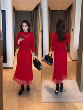 8588�ӽq�߶˚��|�¿ů�B��ȹ��Ů2024�ﶬ���ȴ���ë���Lȹ