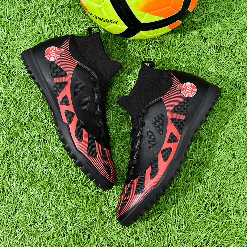 Zapatos de fútbol explosivos High Assassin 10 Champions League Zapatillas de fútbol profesionales Entrenamiento de estudiantes adultos Zapatos de fútbol con uñas rotas