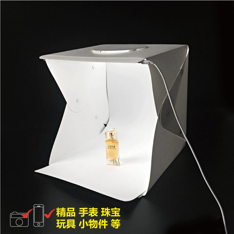 Small handheld lamp for photo sessions, 30cm