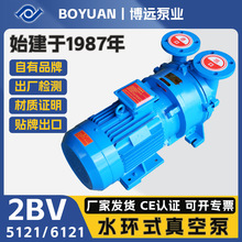 博远泵业2BV5121/6121水环真空泵机械密封耐腐蚀噪音低防爆负压泵