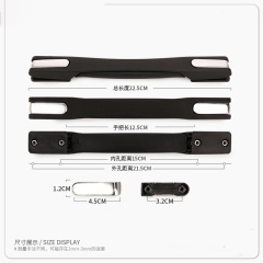 バッグアクセサリー、スーツケースハンドル、沈み込みハンドル、修理および交換用アクセサリー、化粧箱、プラスチックハンドル、トロリーケース