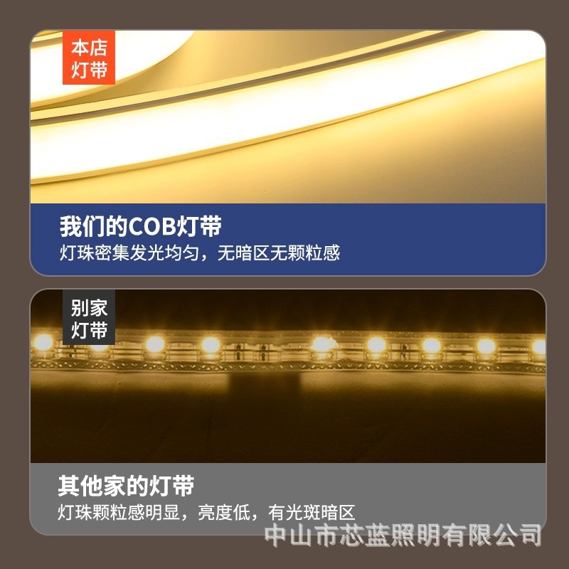 Cable autoadhesivo sala de estar techo v super brillante al aire libre a prueba de agua LED barra de lámpara de línea de dormitorio lámpara de línea doméstica